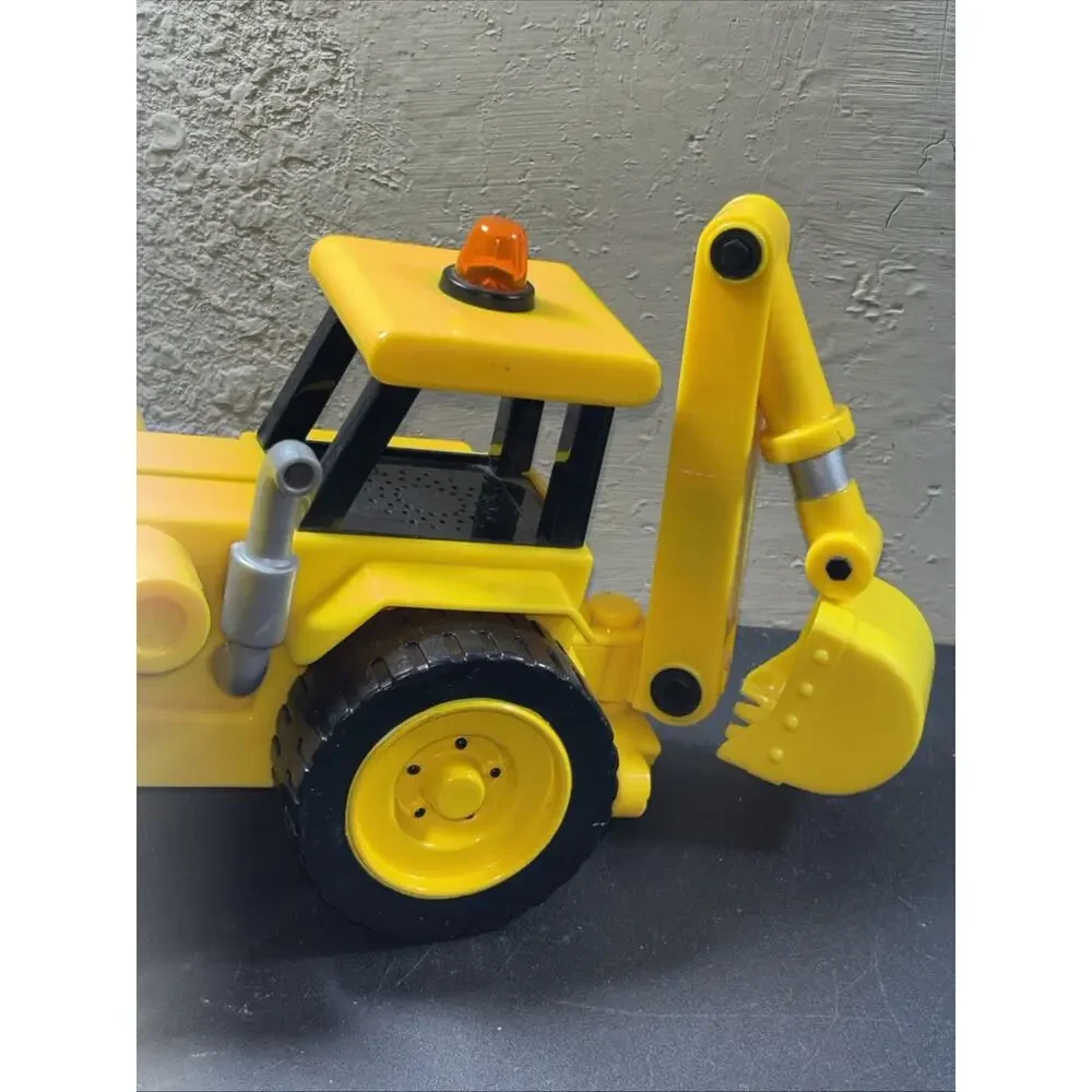 Bob The Builder Scoop Electronic Moves Talking Sound Vtg 2001 Hasbro WORKS